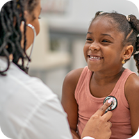 doctor and child